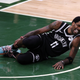 Kyrie Irving sprained his ankle on a shot attempt in yesterday’s game against Milwaukee.